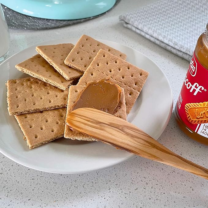 Tovolo Wooden Spreader Cooking Utensil, Olivewood Kitchen Spatula Turner, One