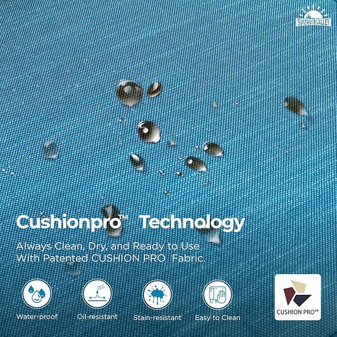 Patio Wicker Swivel Chairs Set of 2, Outdoor High Back Chairs with 5.5" Waterproof Cushions, Outdoor Furniture Set for Deck Porch and Yard, Peacock Blue