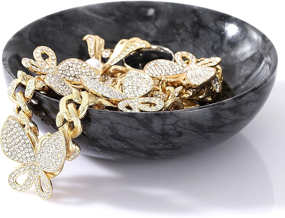 Marble Jewelry Dish - Rings Holder